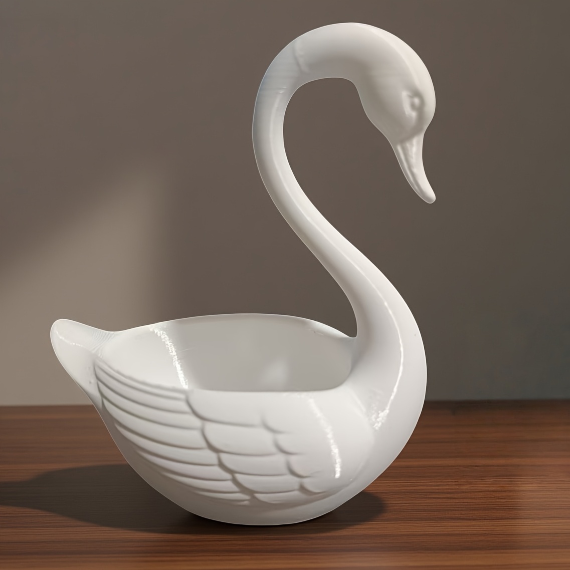 Jewelry Making Desk - 3D Printed Swan Shaped Desktop Storage