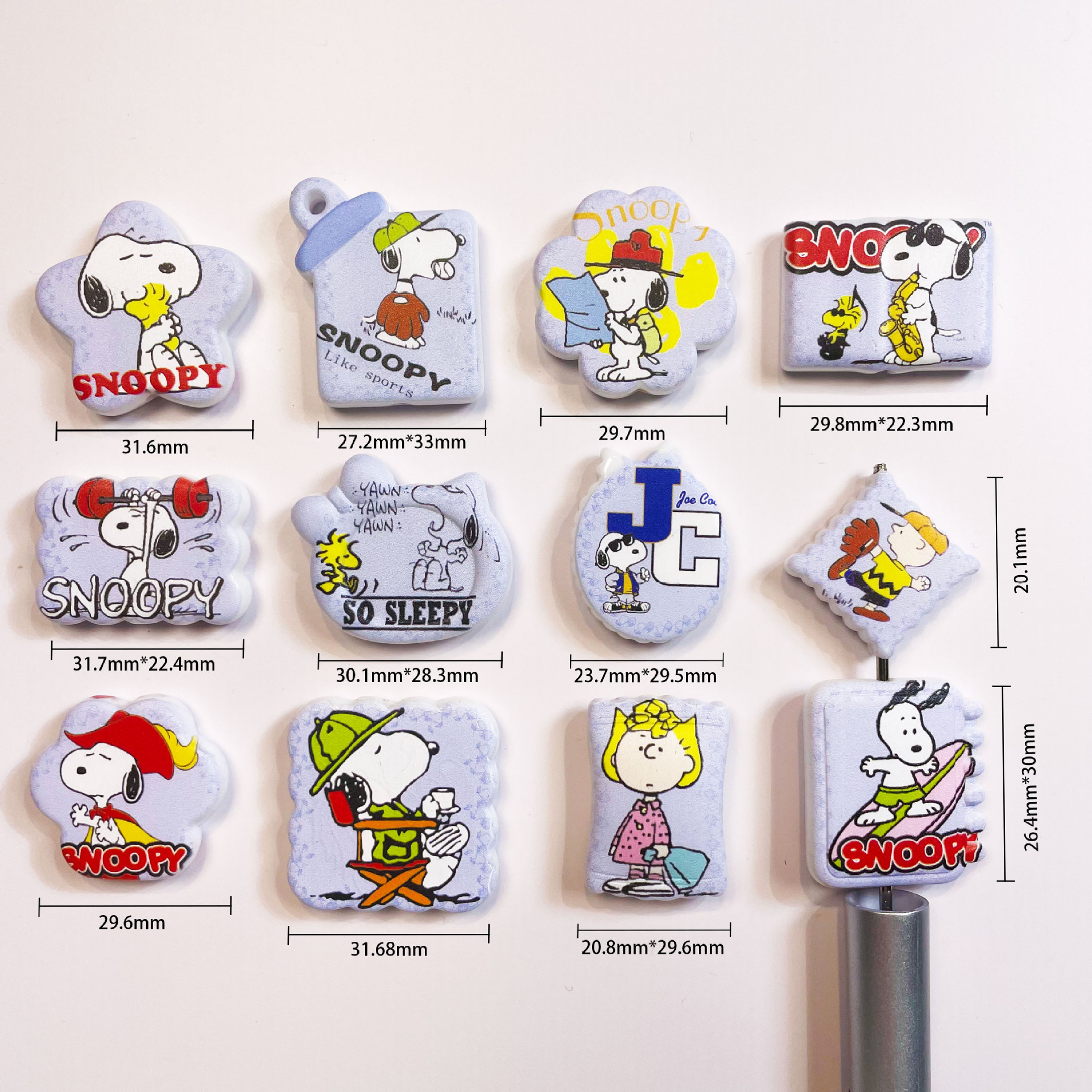 Jewelry Making Accessories - Snoopy Series Alien Bead Pen Accessories