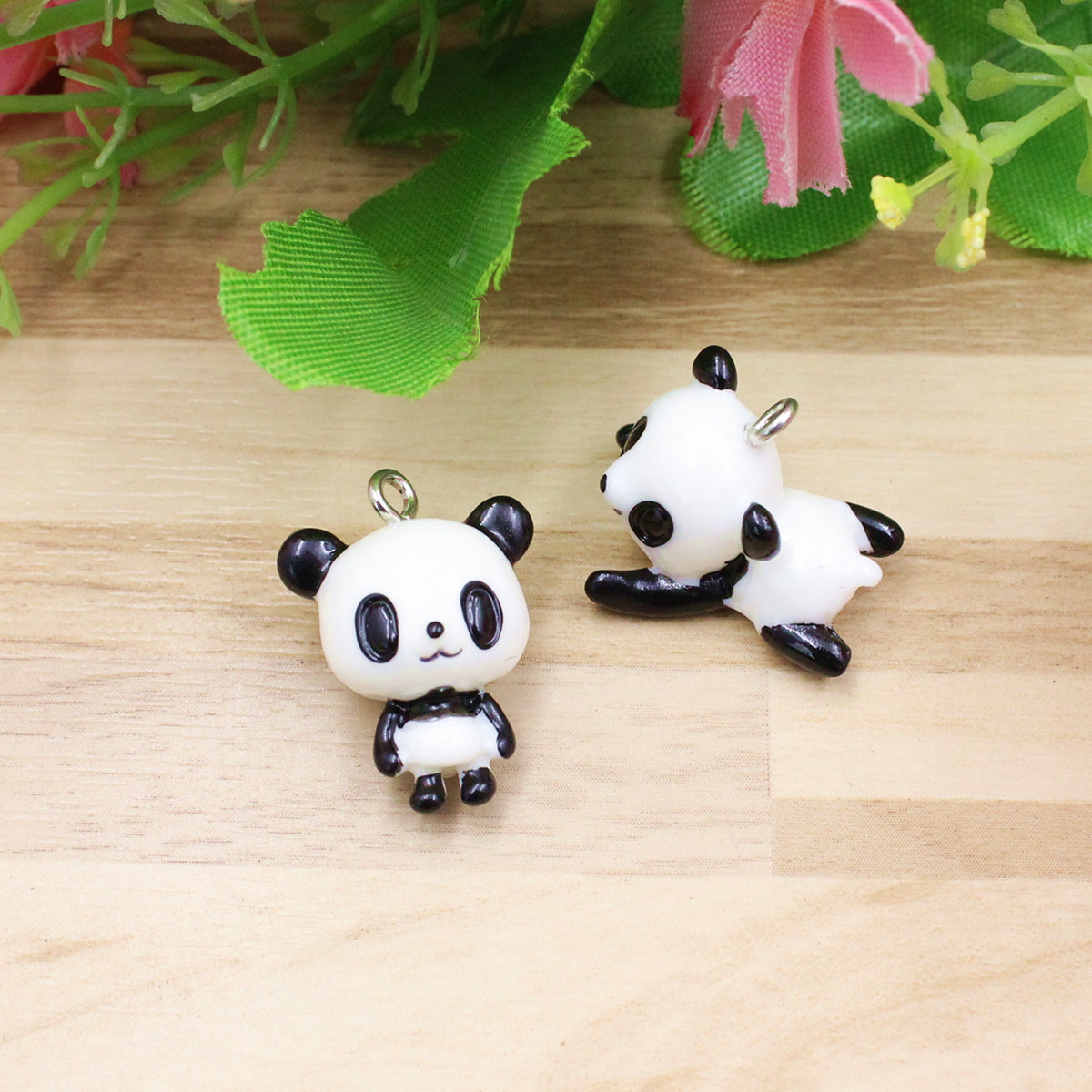 Jewelry Making 4 Year Old - Onebeading Resin Cute Animal Panda Pendants