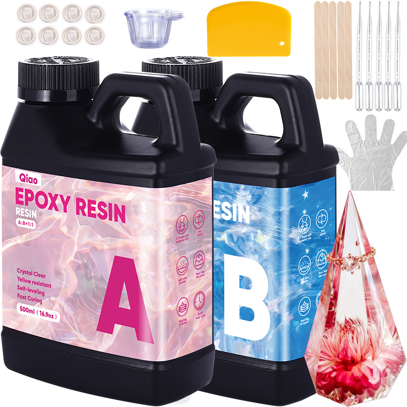 Jewelry Making Uv Resin Kit - Crystal Clear 1:1 Epoxy Resin Kit