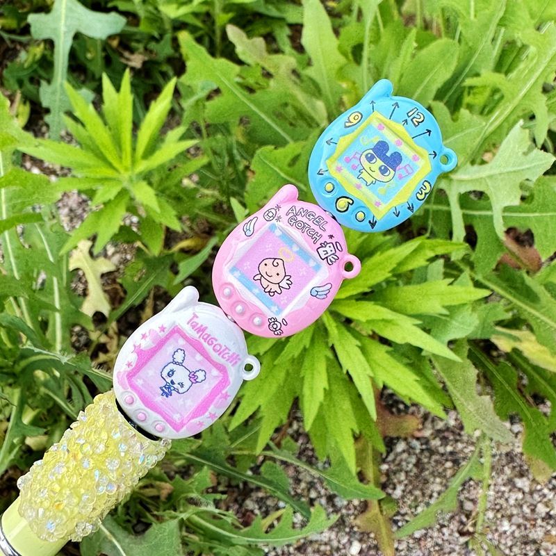 Random1-6pcs Tamagotchi Bead A - Jewelry Making Accessories 评论和价格