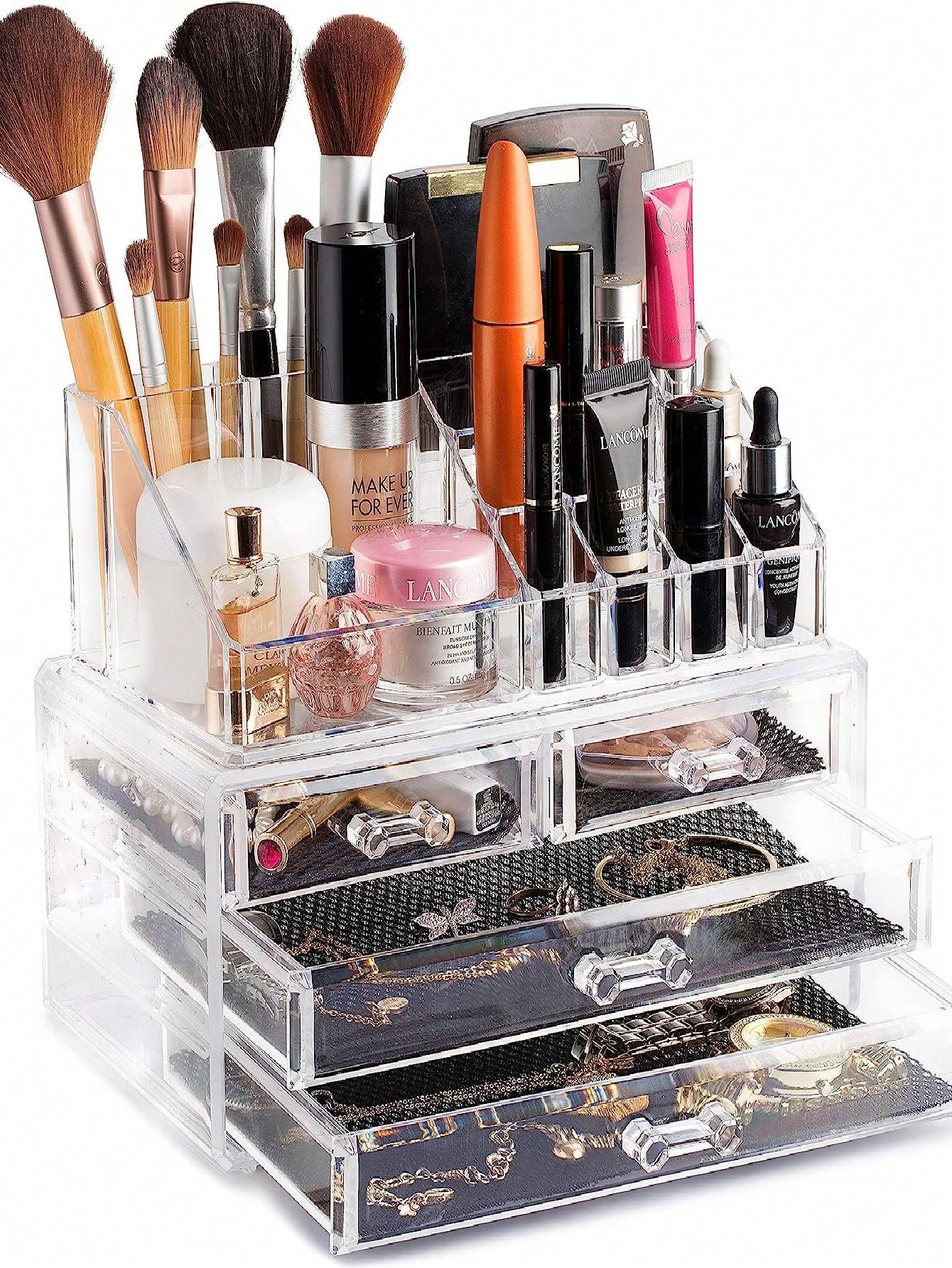 Acrylic Makeup Organizer - Org - Jewelry Making Desk 评论和价格