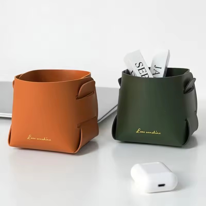 Storage Box Creative PU Leathe - Jewelry Making Desk 评论和价格