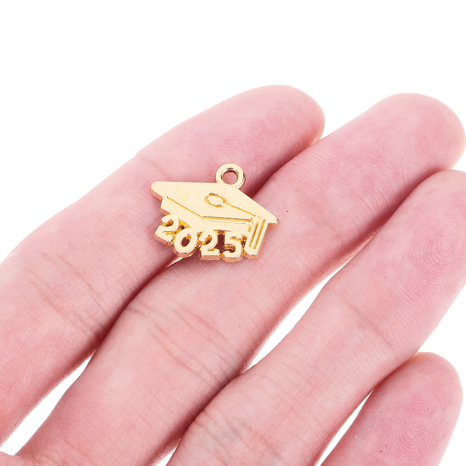100Pcs Grad Cap Pendant Alloy  - Jewelry Making Classes 评论和价格