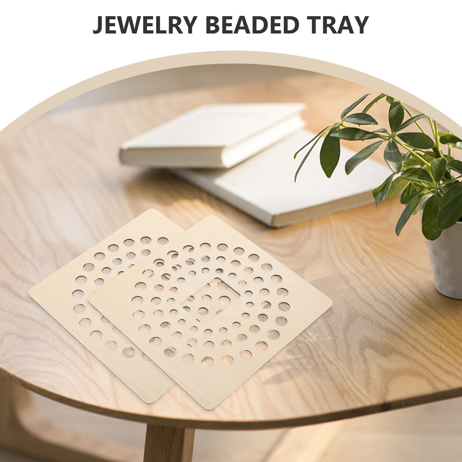 4Pcs Wood Bead Board for Jewel - Jewelry Making Tray 评论和价格
