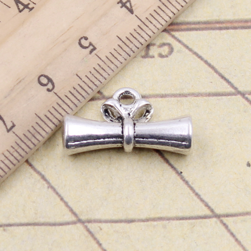 10pcs Charms Graduate Diploma  - Jewelry Making Diploma 评论和价格