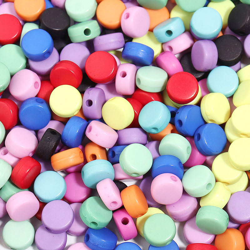 100PCS/Lot Colorful Acrylic Be - Jewelry Making 4 Year Old 评论和价格