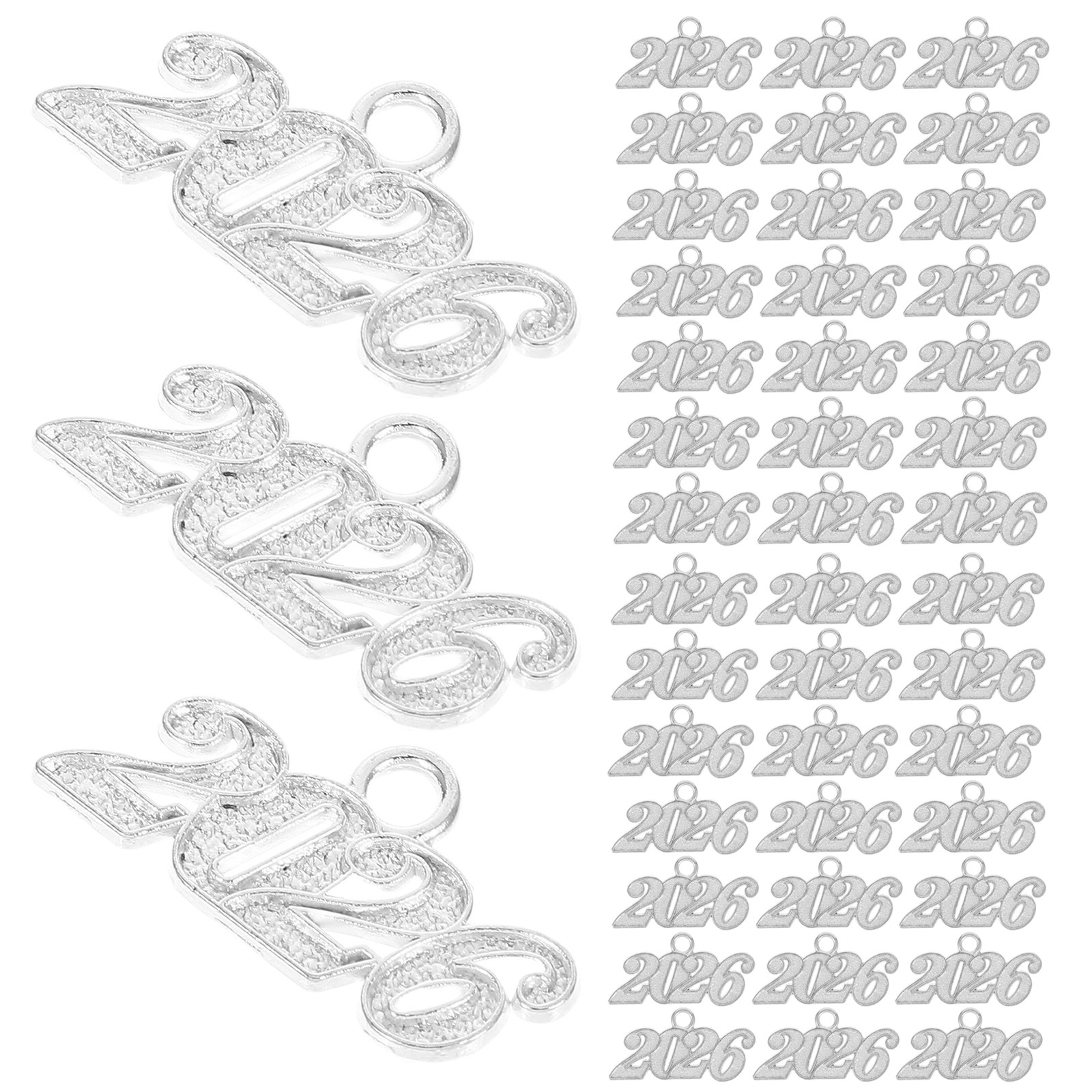 100Pcs 2026 Class of 2026 Char - Jewelry Making Classes 评论和价格