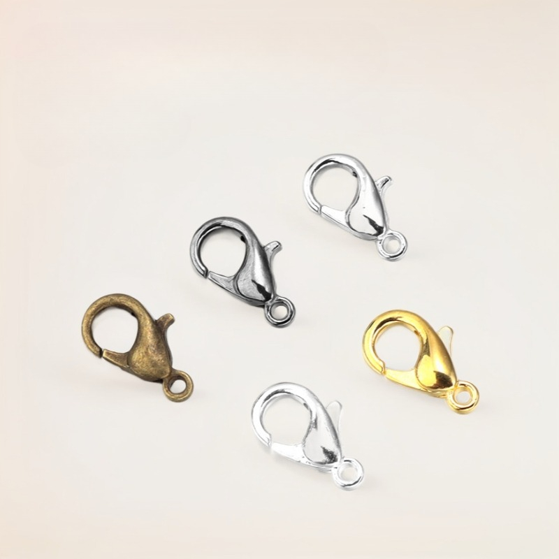 100pcs 9 12 14mm Zinc Alloy Lo - Jewelry Making Necklaces 评论和价格