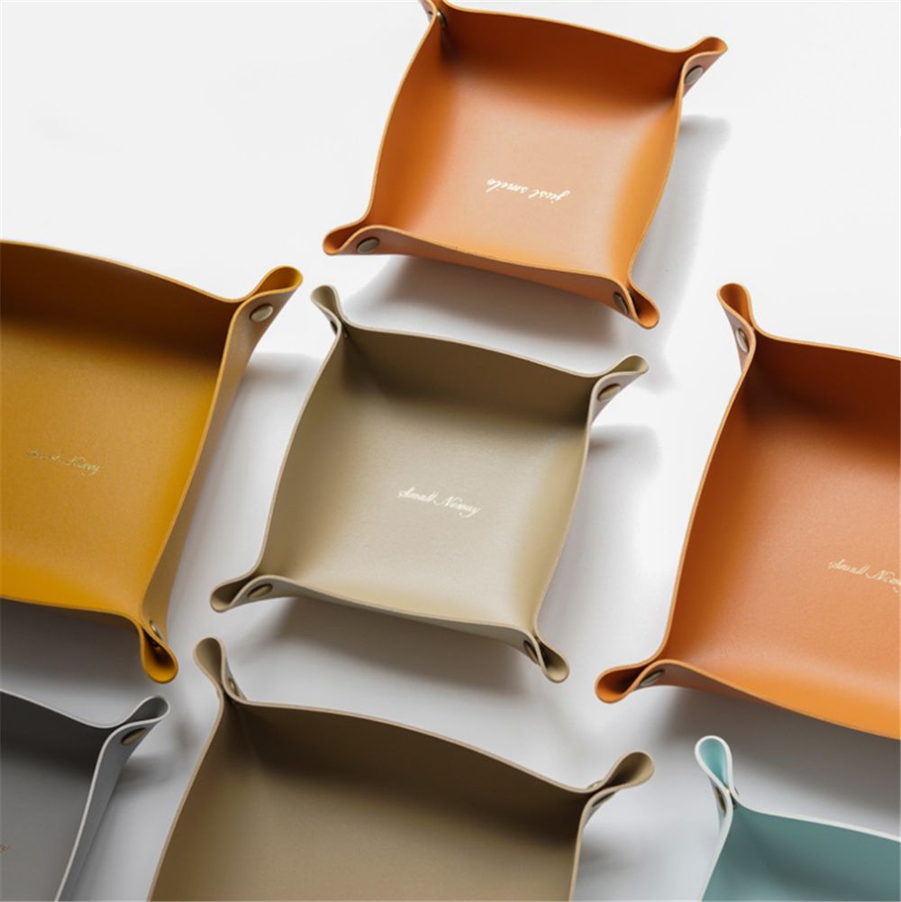 Desktop Storage Tray Leather K - Jewelry Making Desk 评论和价格