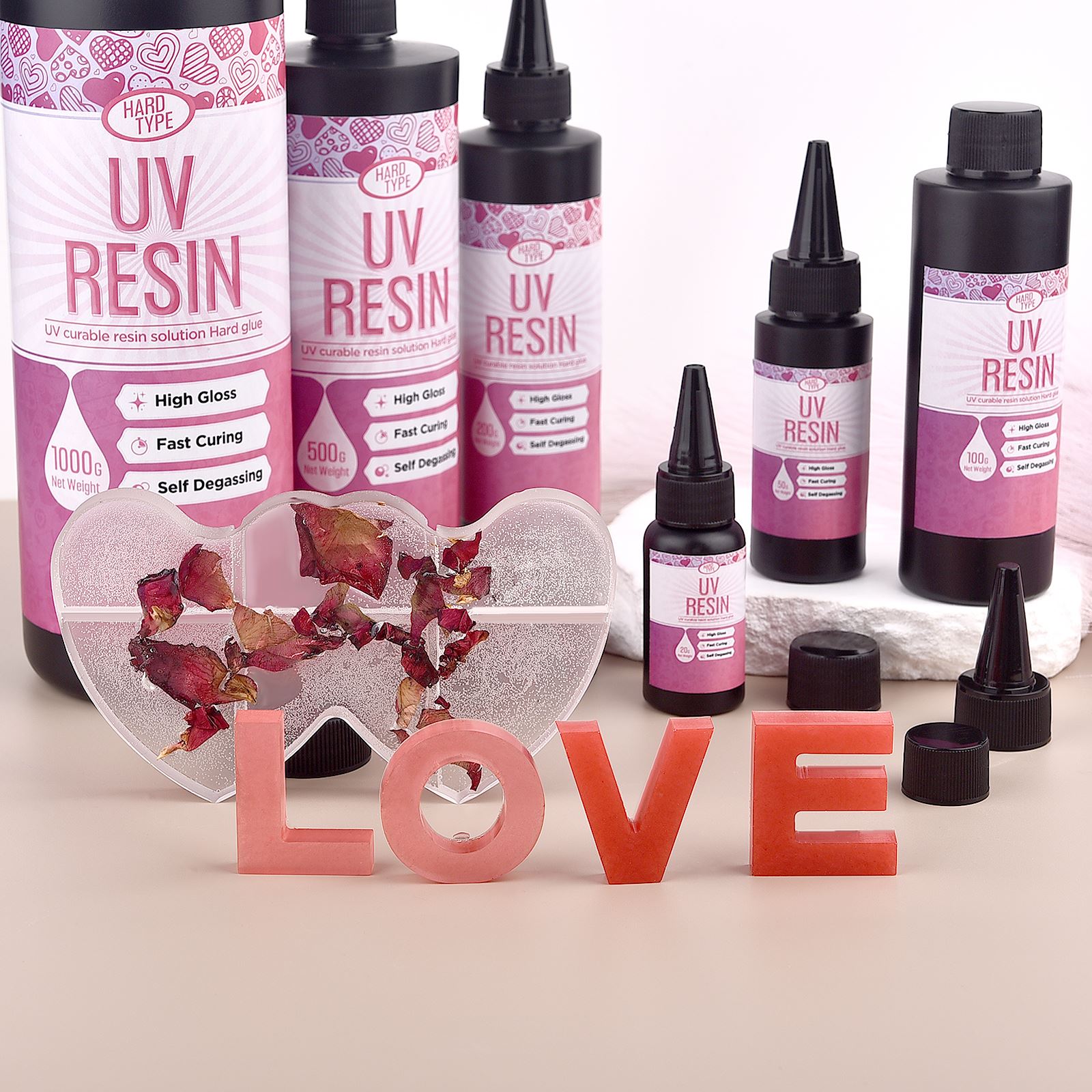 UV Resin Glue Transparent Epox - Jewelry Making Uv Resin Kit 评论和价格