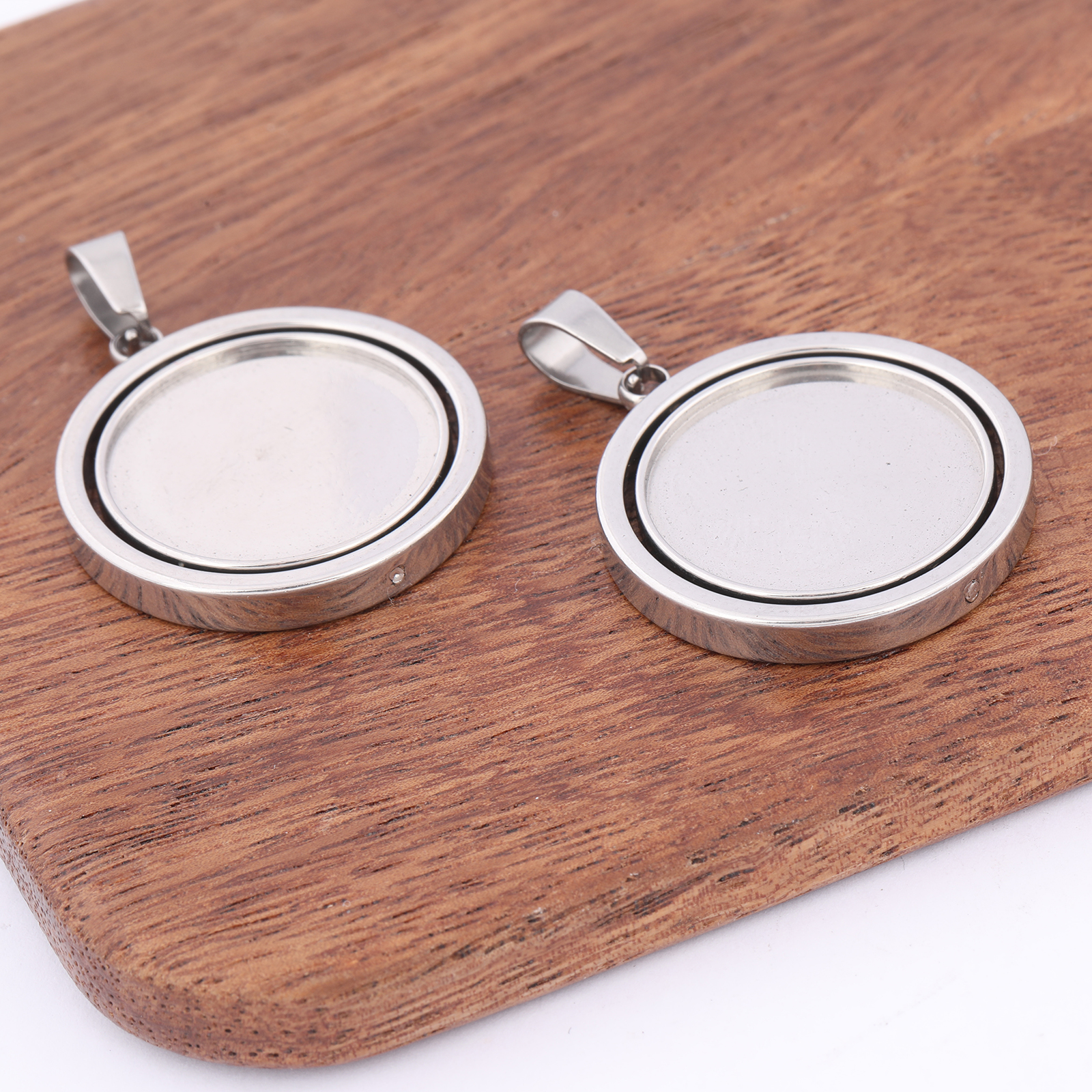 3pcs Stainless Steel  Rotatabl - Jewelry Making Tray 评论和价格