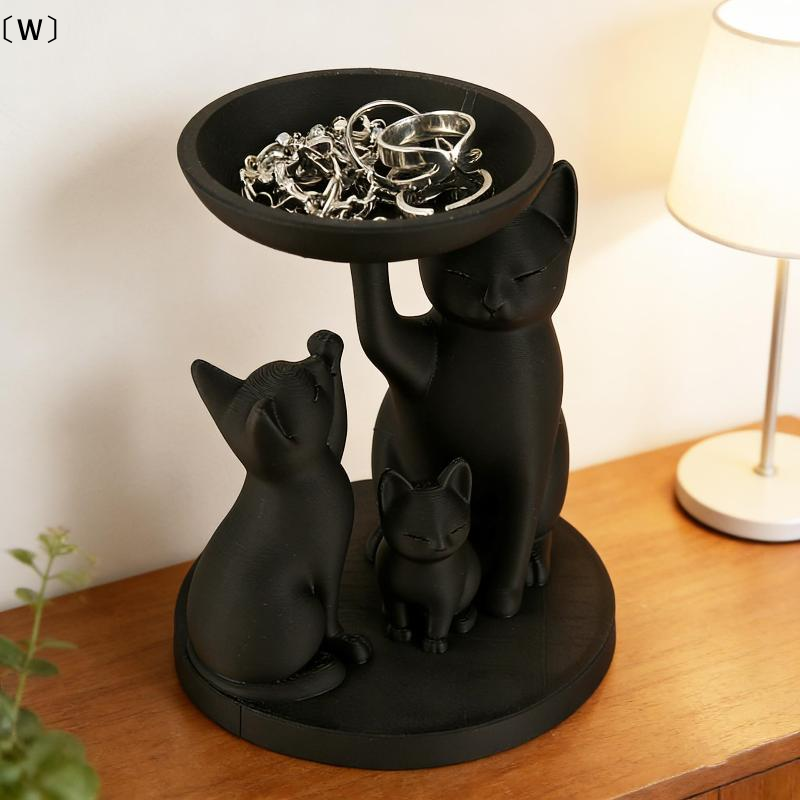 〔W〕Black Cat Jewelry Tray, Des - Jewelry Making Desk 评论和价格