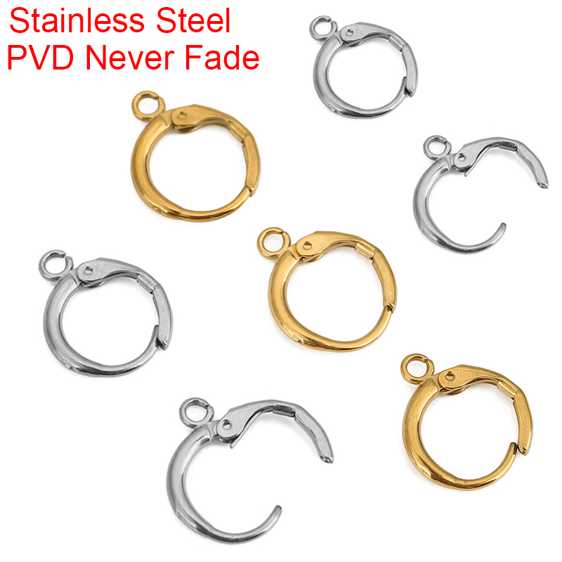 10pcs PVD Never Fade Stainless - Jewelry Making Accessories 评论和价格