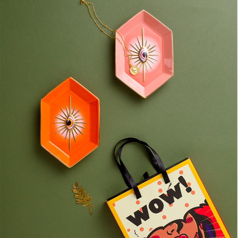 Creative Colorful Hexagonal Ey - Jewelry Making Desk 评论和价格