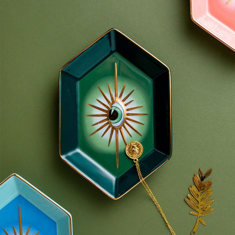 Creative Colorful Hexagonal Ey - Jewelry Making Desk 评论和价格