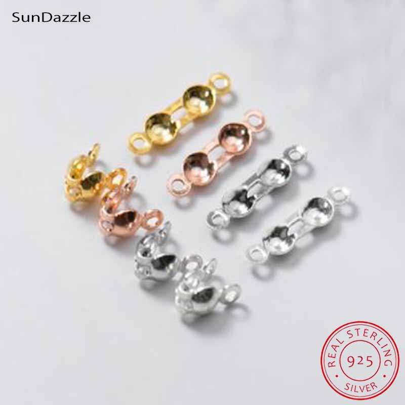 4pcs Genuine Real Pure Solid 9 - Jewelry Making Accessories 评论和价格