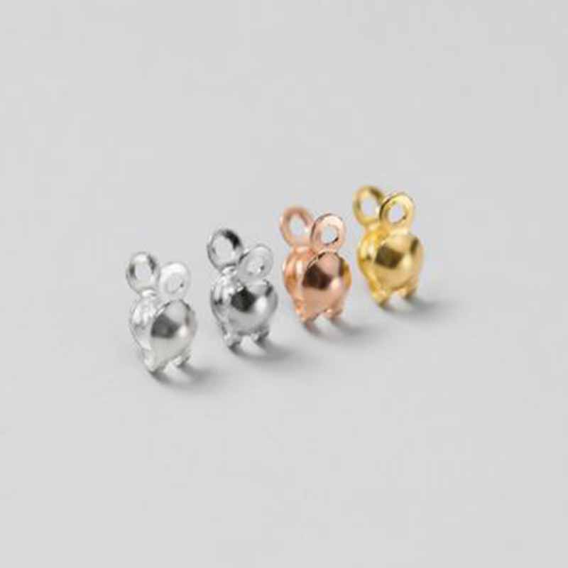 4pcs Genuine Real Pure Solid 9 - Jewelry Making Accessories 评论和价格