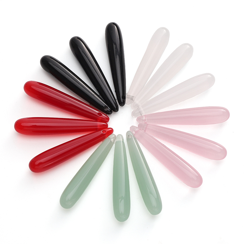 5pcs Beads Resin Teardrop Shap - Jewelry Making Rivets 评论和价格