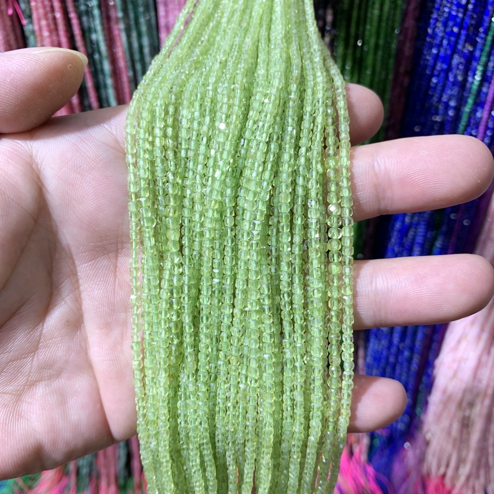 Natural Diopside Peridot 2mm F - Jewelry Making Classes 评论和价格