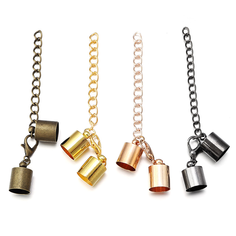10Sets Leather Cord End Caps W - Jewelry Making Necklaces 评论和价格