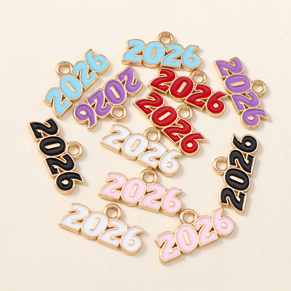 Mixed 10pcs New Enamel 2026 Ye - Jewelry Making Classes 评论和价格