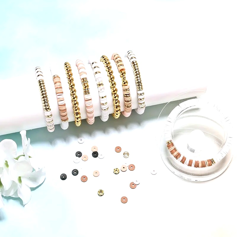 Style DIY Clay Beads Bracelet  - Jewelry Making For Teens 评论和价格