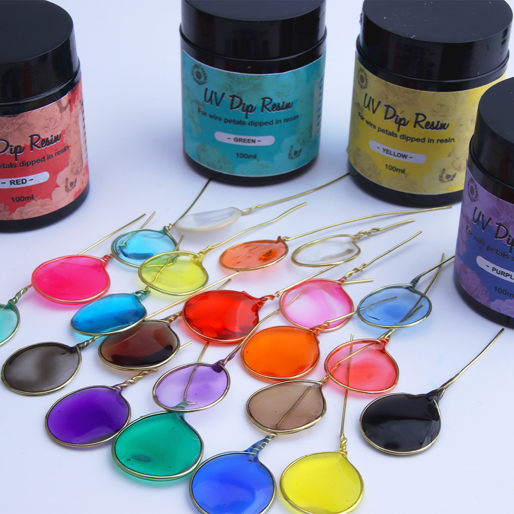 12 Colors UV Dipping Resin (Sp - Jewelry Making Uv Resin Kit 评论和价格