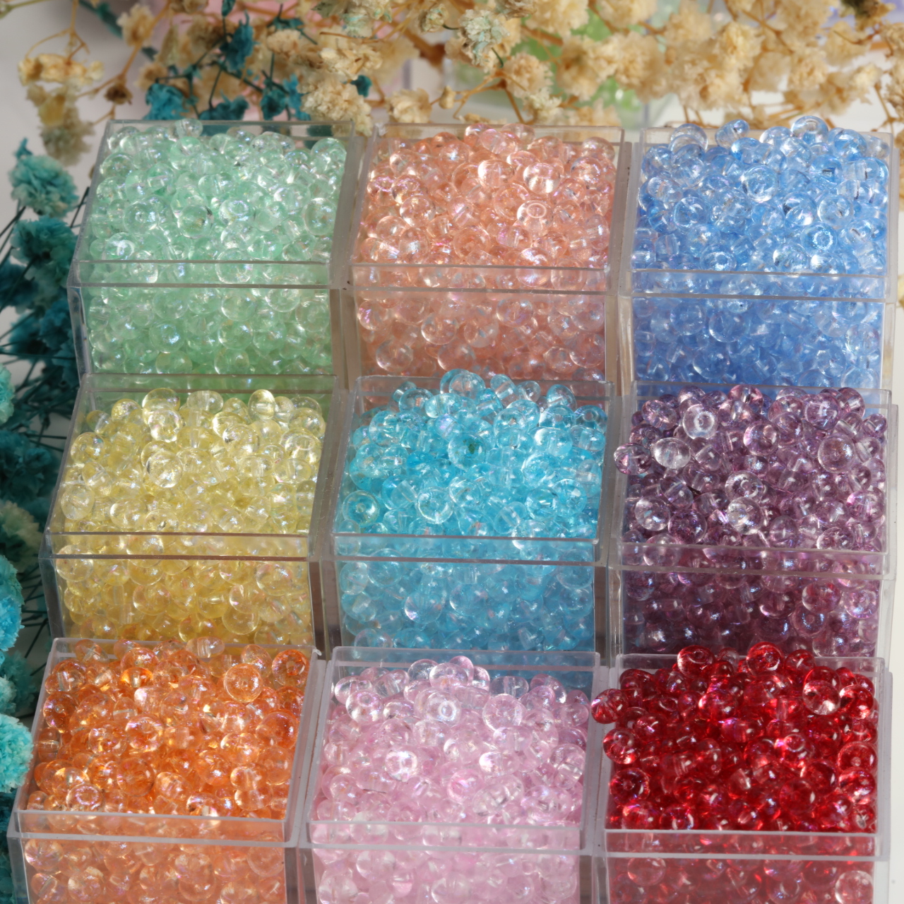 2x4mm AB Glitter Abacus Class  - Jewelry Making Classes 评论和价格