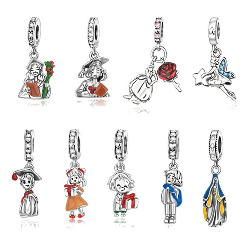 Silver-Plated Graduation Girl  - Jewelry Making Diploma 评论和价格