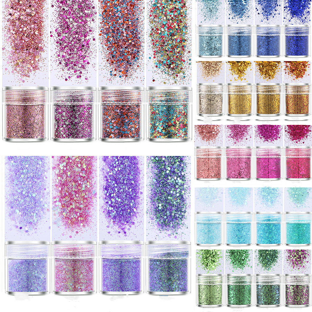 SNASAN 4Pcs Color Superfine Gl - Jewelry Making Uv Resin Kit 评论和价格