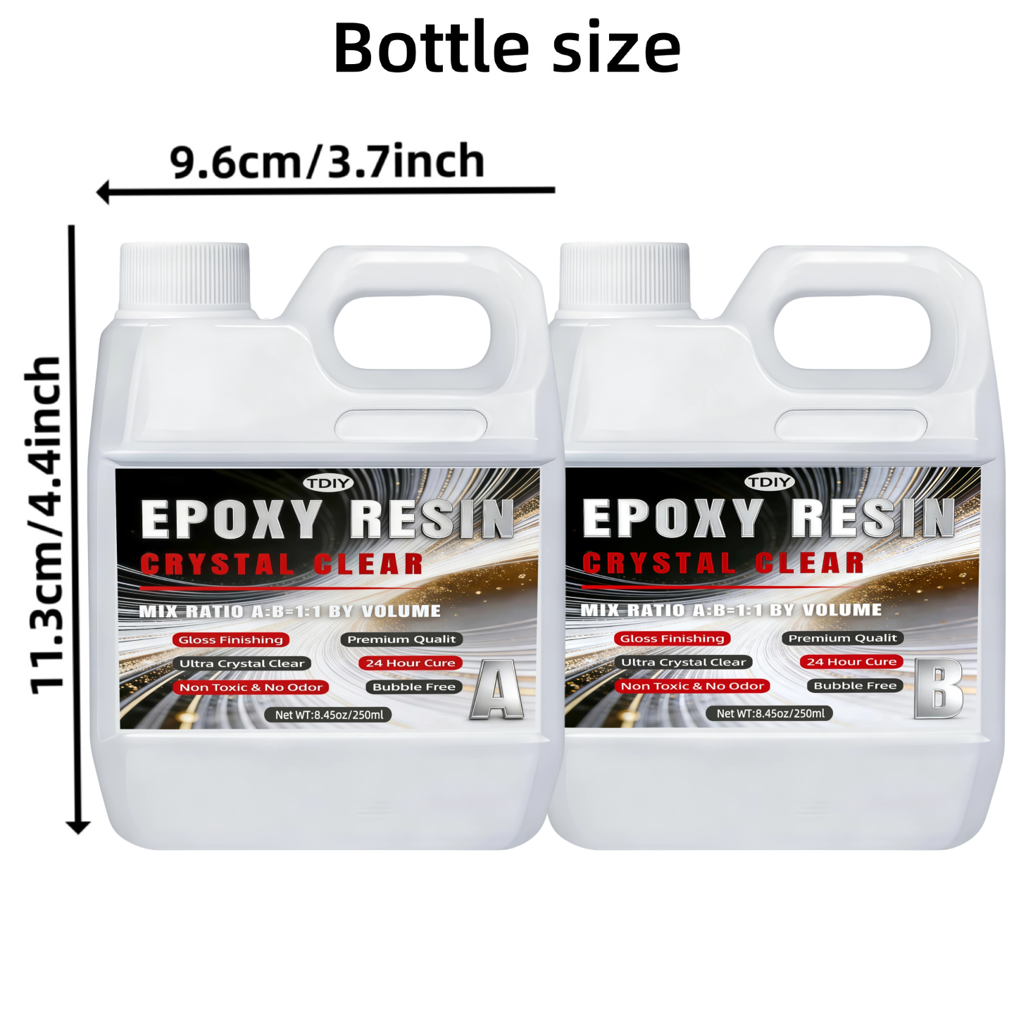 1:1 Crystal Clear Epoxy Resin  - Jewelry Making Uv Resin Kit 评论和价格