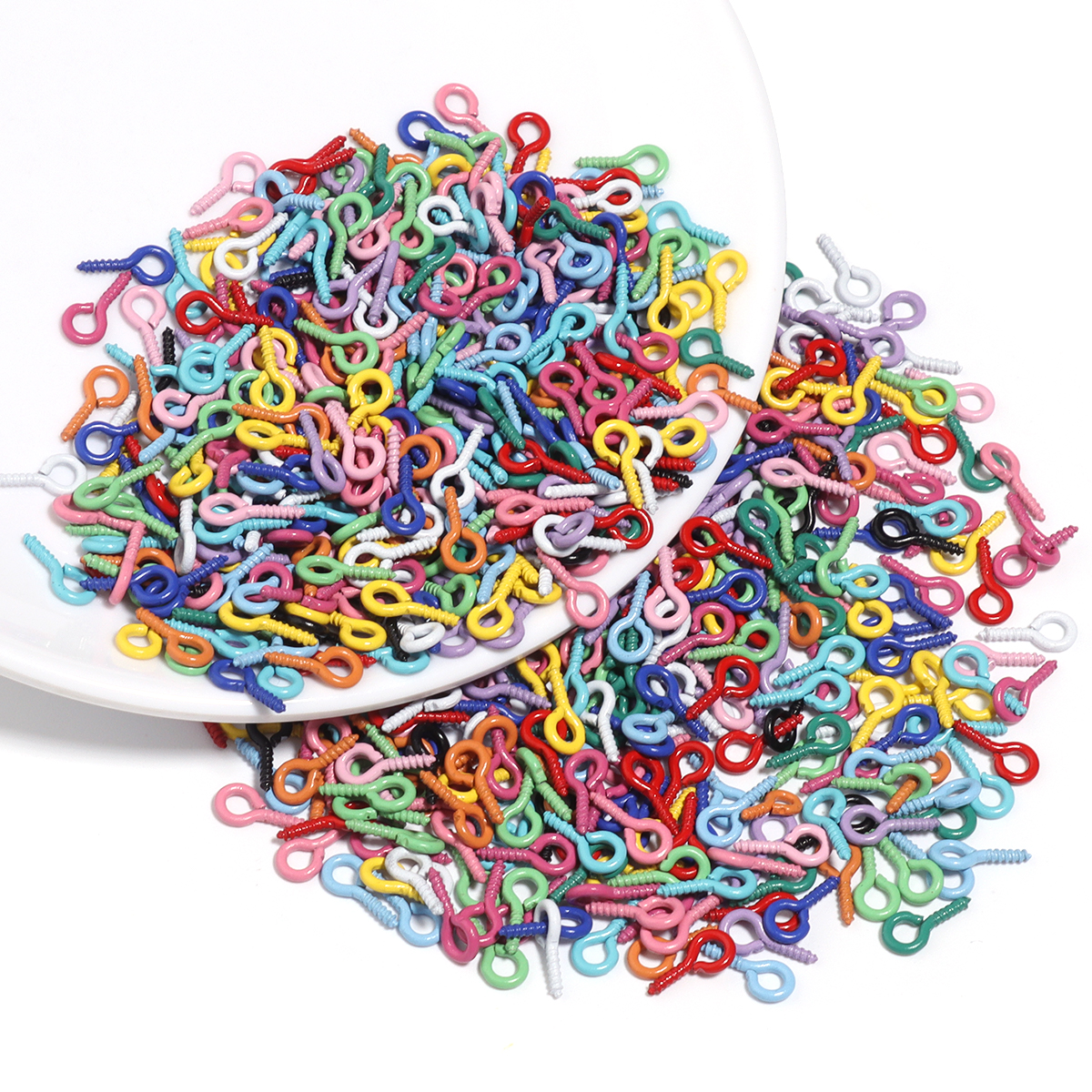 200pcs/lot Colorful Sheep Eye  - Jewelry Making Rivets 评论和价格