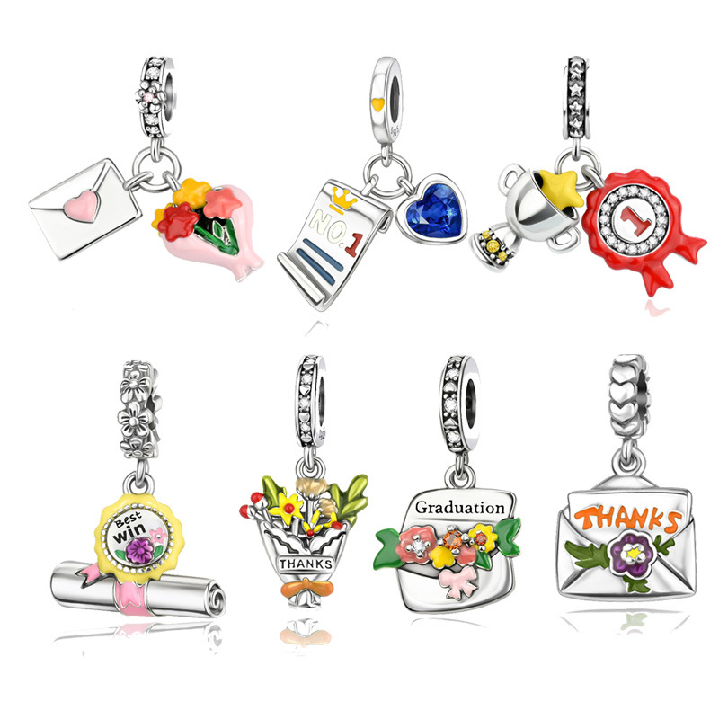 Silver-Plated Graduation Diplo - Jewelry Making Diploma 评论和价格