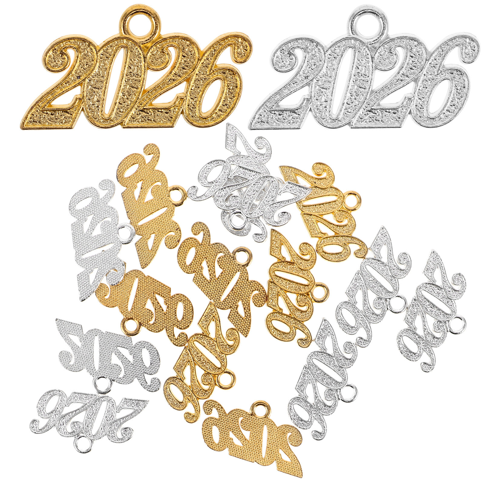 20Pcs 2026 Number Pendant Clas - Jewelry Making Classes 评论和价格