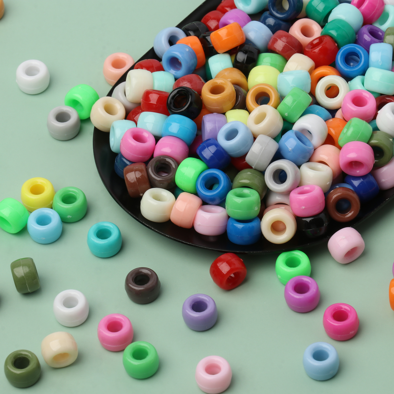 100pcs 36 Colors 6x9mm Acrylic - Jewelry Making 4 Year Old 评论和价格