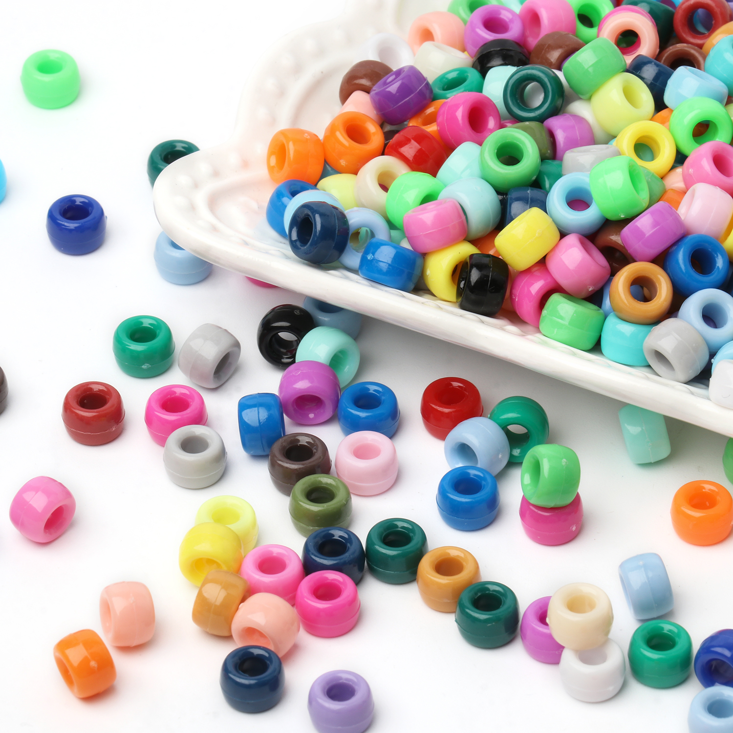 100pcs 36 Colors 6x9mm Acrylic - Jewelry Making 4 Year Old 评论和价格