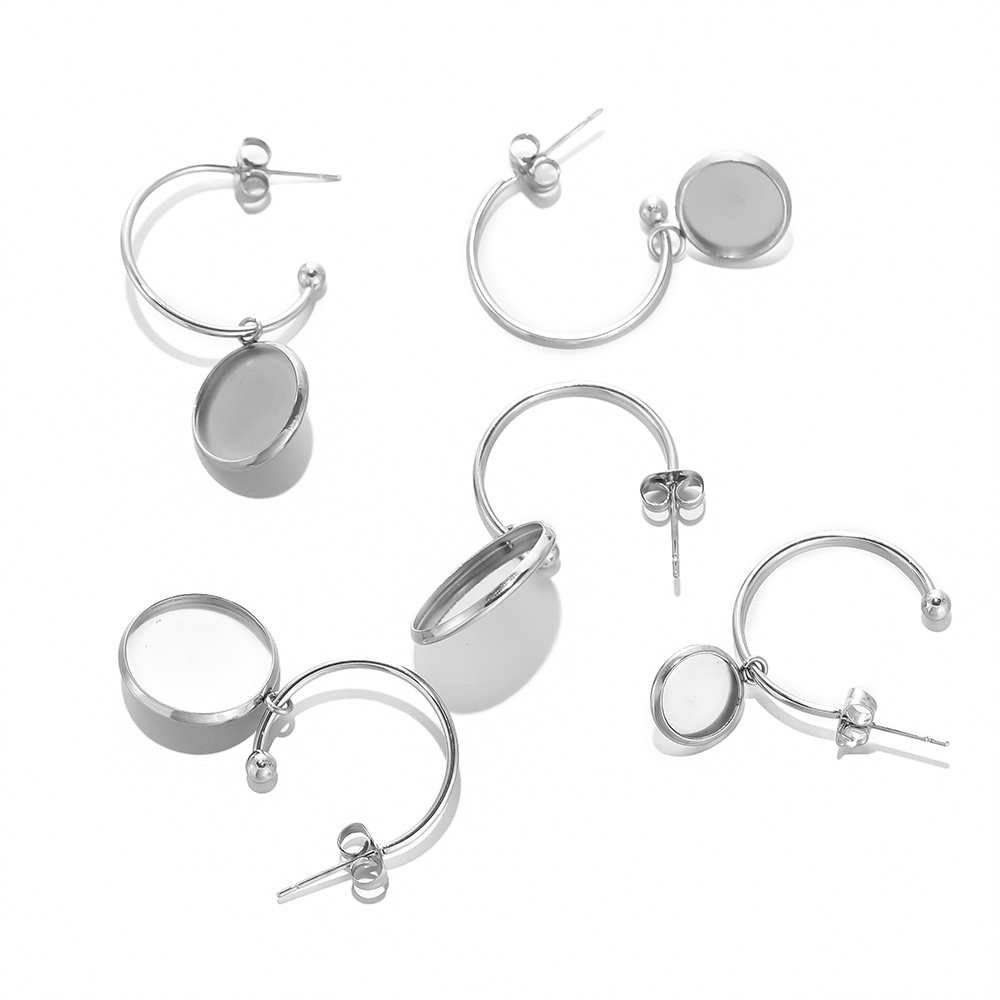 10pcs/lot Stainless Steel C-sh - Jewelry Making Tray 评论和价格