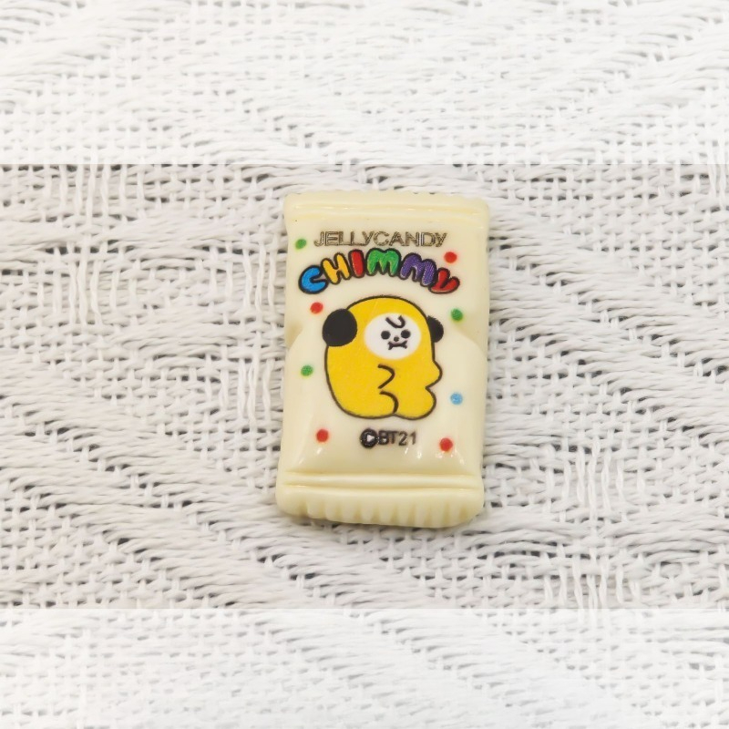 BT21 Mini Milk Candy Resin Cha - Jewelry Making Accessories 评论和价格