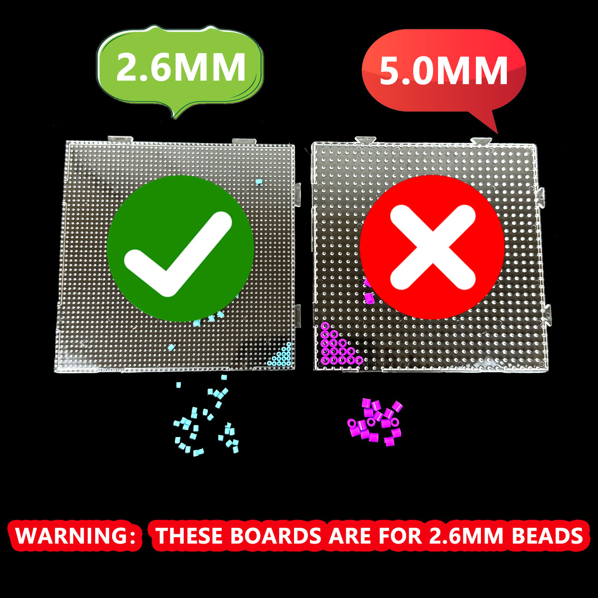 4/6/9pcs 2.6mm Perler Hama Bea - Jewelry Making 4 Year Old 评论和价格