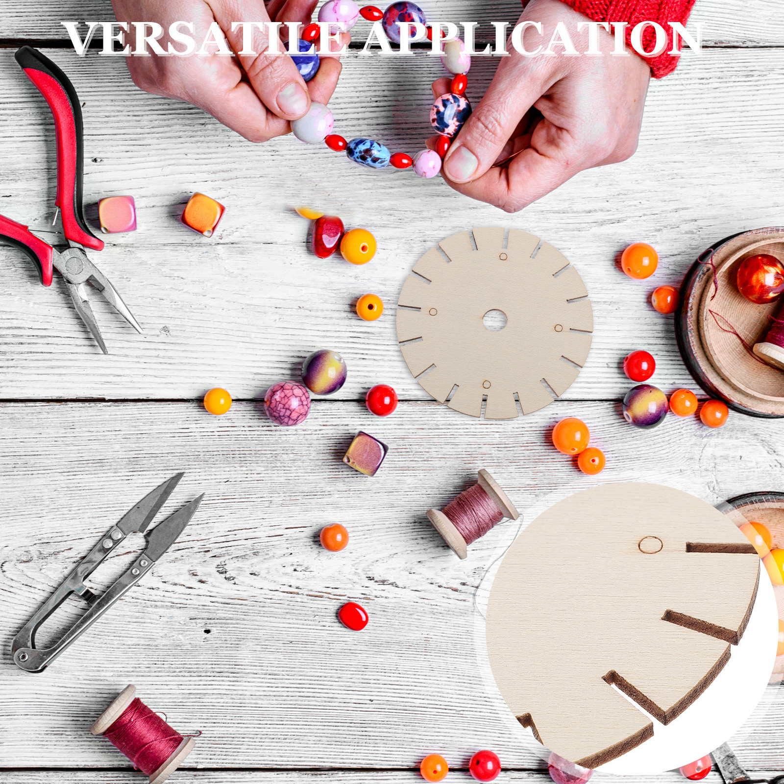 10Pcs Wooden Bracelet Braiding - Jewelry Making For Teens 评论和价格