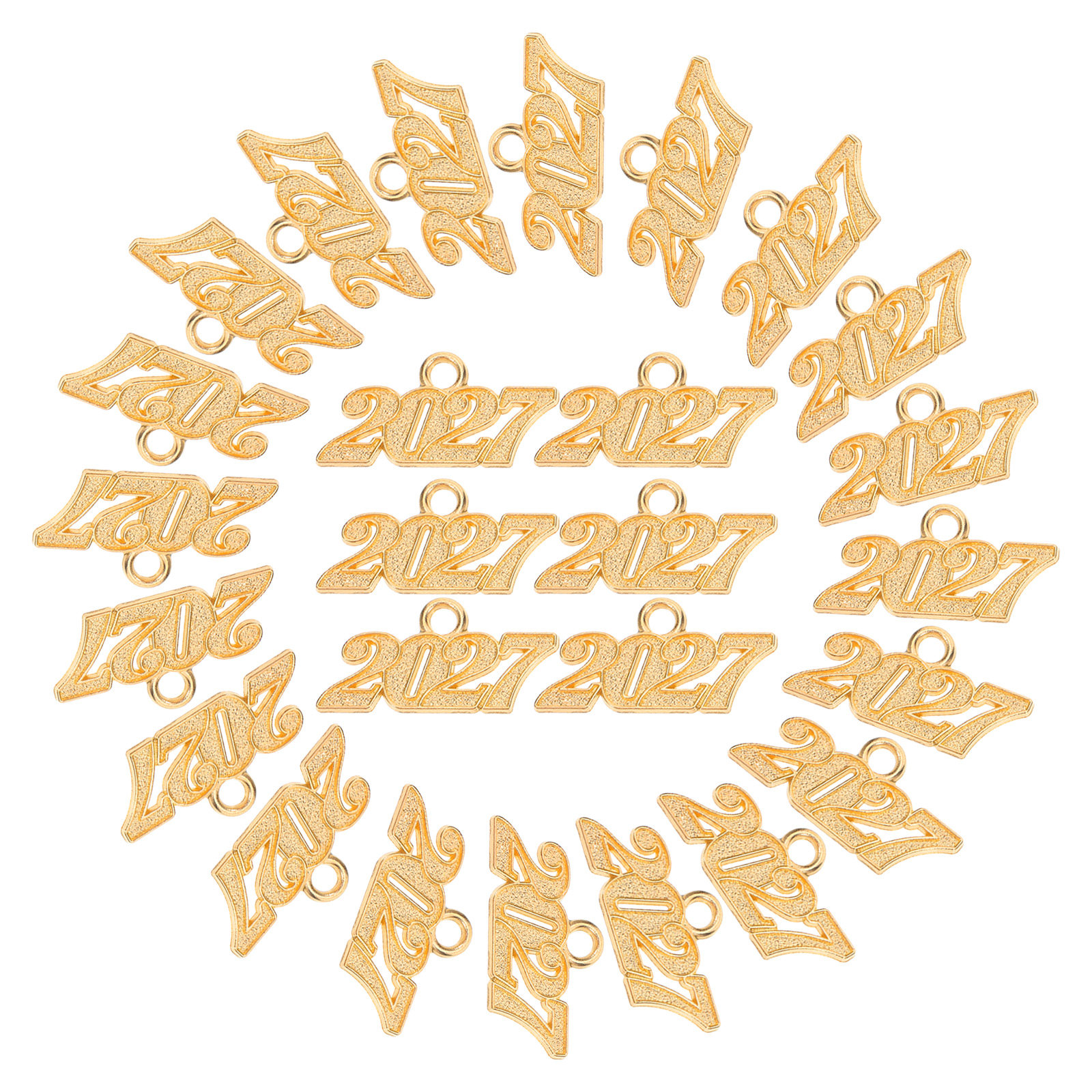 100Pcs 2027 Tassel Charms Grad - Jewelry Making Classes 评论和价格