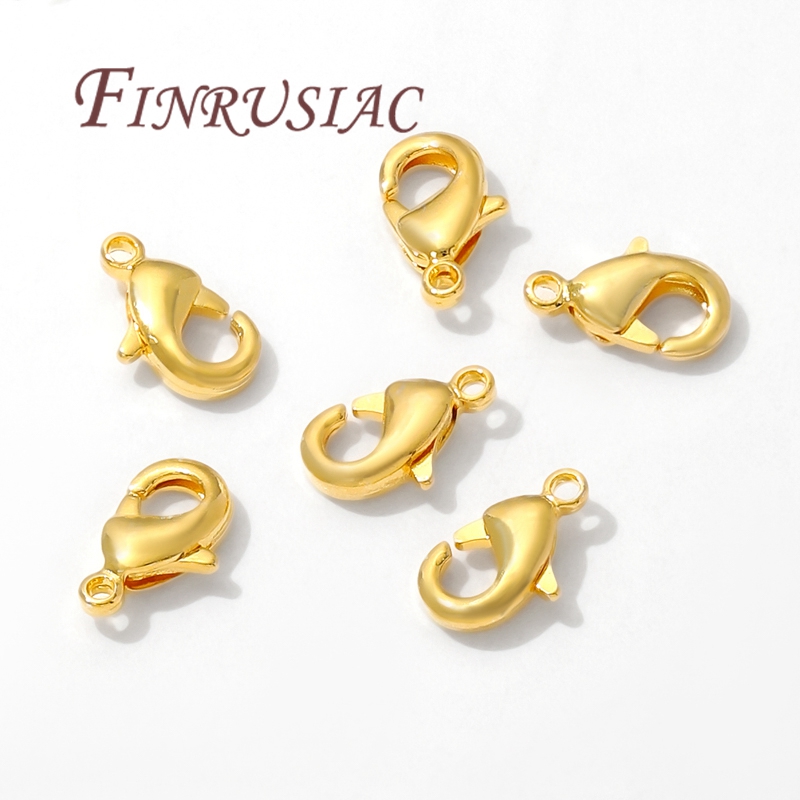 10mm 12mm 18K Gold Plated Lobs - Jewelry Making Necklaces 评论和价格