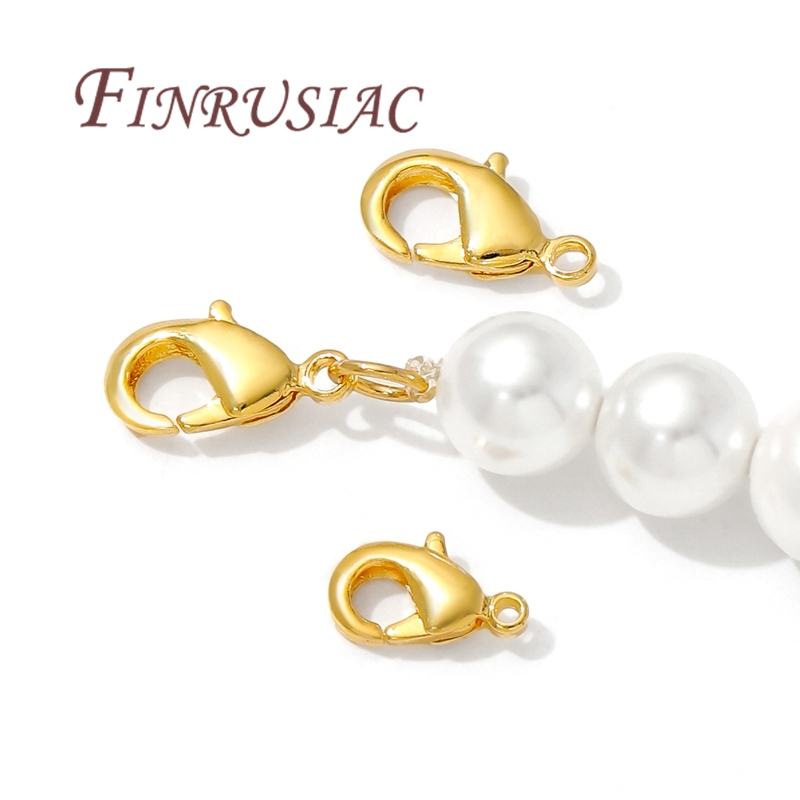 10mm 12mm 18K Gold Plated Lobs - Jewelry Making Necklaces 评论和价格