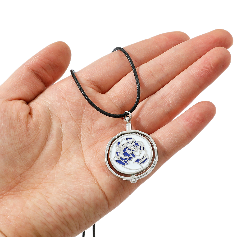 Jinx Blue Rose Rotatable Charm - Jewelry Making Necklaces 评论和价格