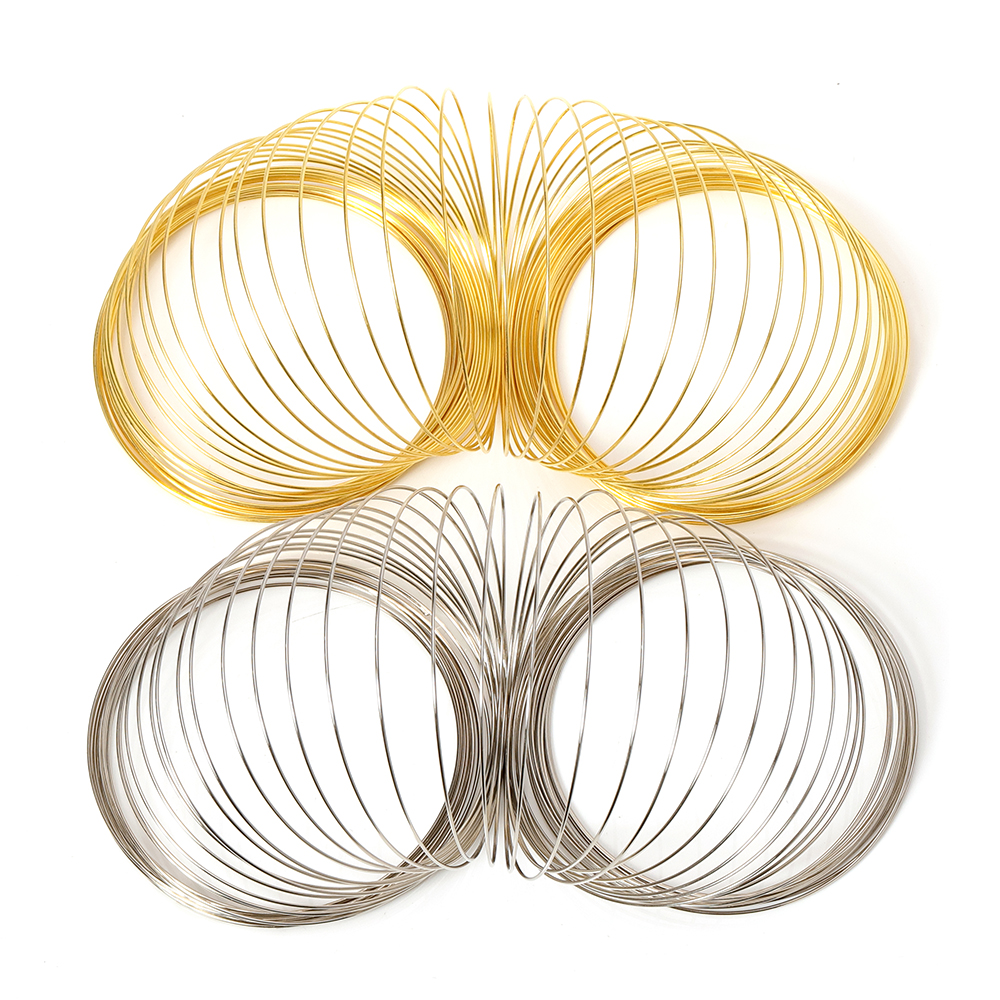 100 Loops/lot Memory Steel Wir - Memory Wire Bracelet 评论和价格
