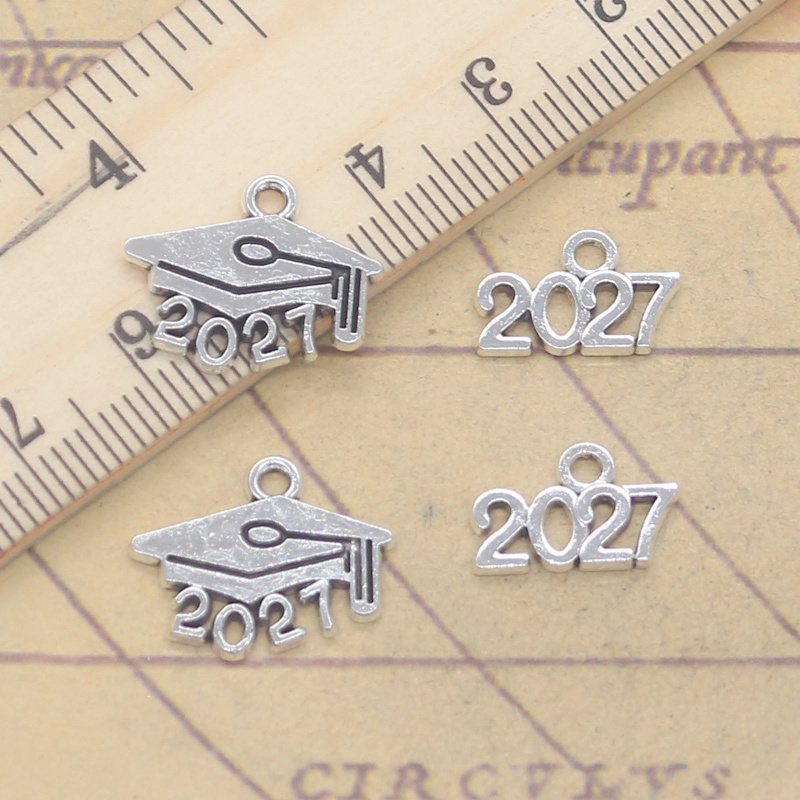 30pcs Charms 2027 Graduation C - Jewelry Making Diploma 评论和价格