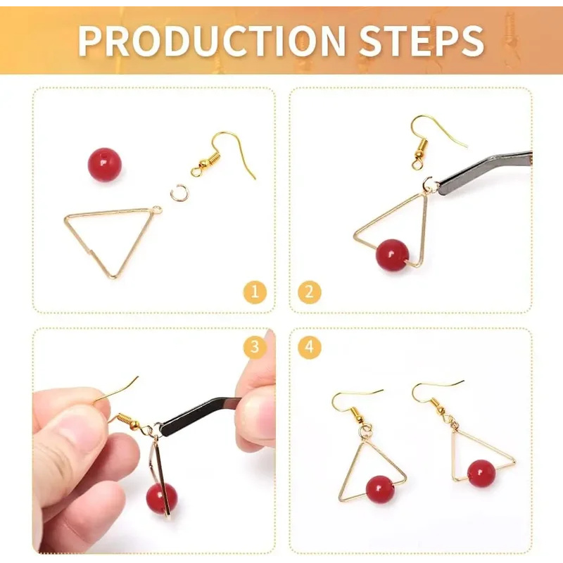 100/500pcs DIY Earring Finding - Jewelry Making Accessories 评论和价格