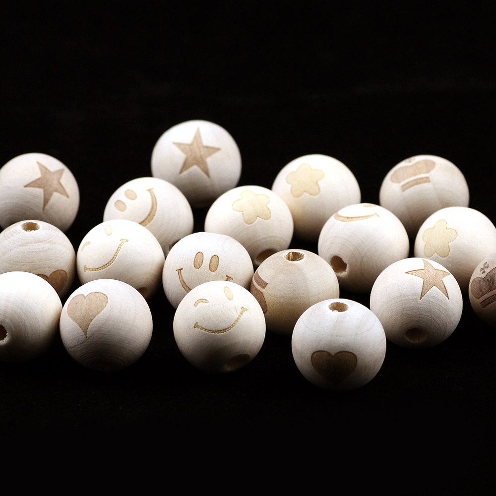 10pcs 20mm Round Natural Wood  - Jewelry Making 4 Year Old 评论和价格