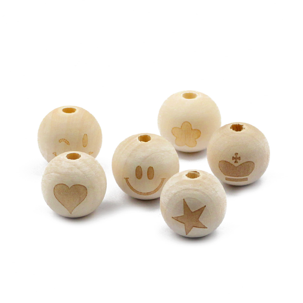 10pcs 20mm Round Natural Wood  - Jewelry Making 4 Year Old 评论和价格